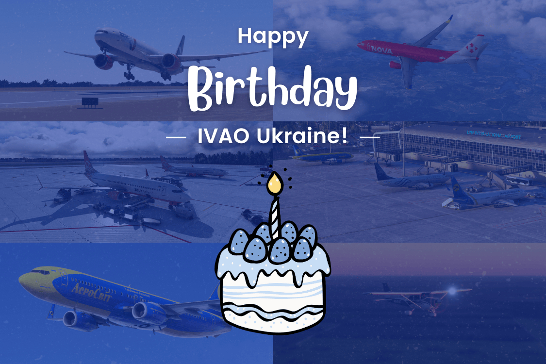З Днем народження, IVAO Ukraine!